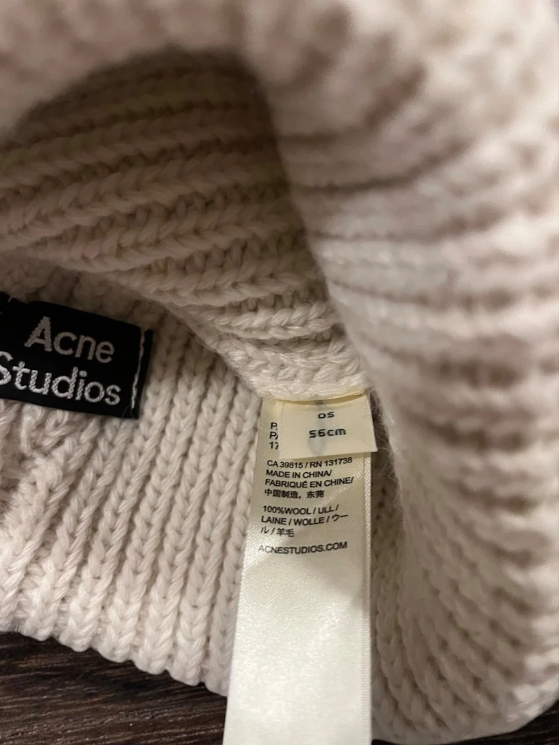 Acne Studios mössa  - 4