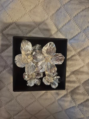 Silver örhängen  - GRATIS GÅVA MED VARGE ORDER!! Supertrendig stockholmsstil tjejer, ring silver. Vinter ring smycke. Gjord av mässing stål, jag svarar och skickar alltid snabbt!