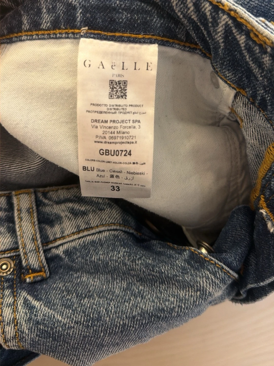 Levi's 501 ljusblå jeans straight fit - 5