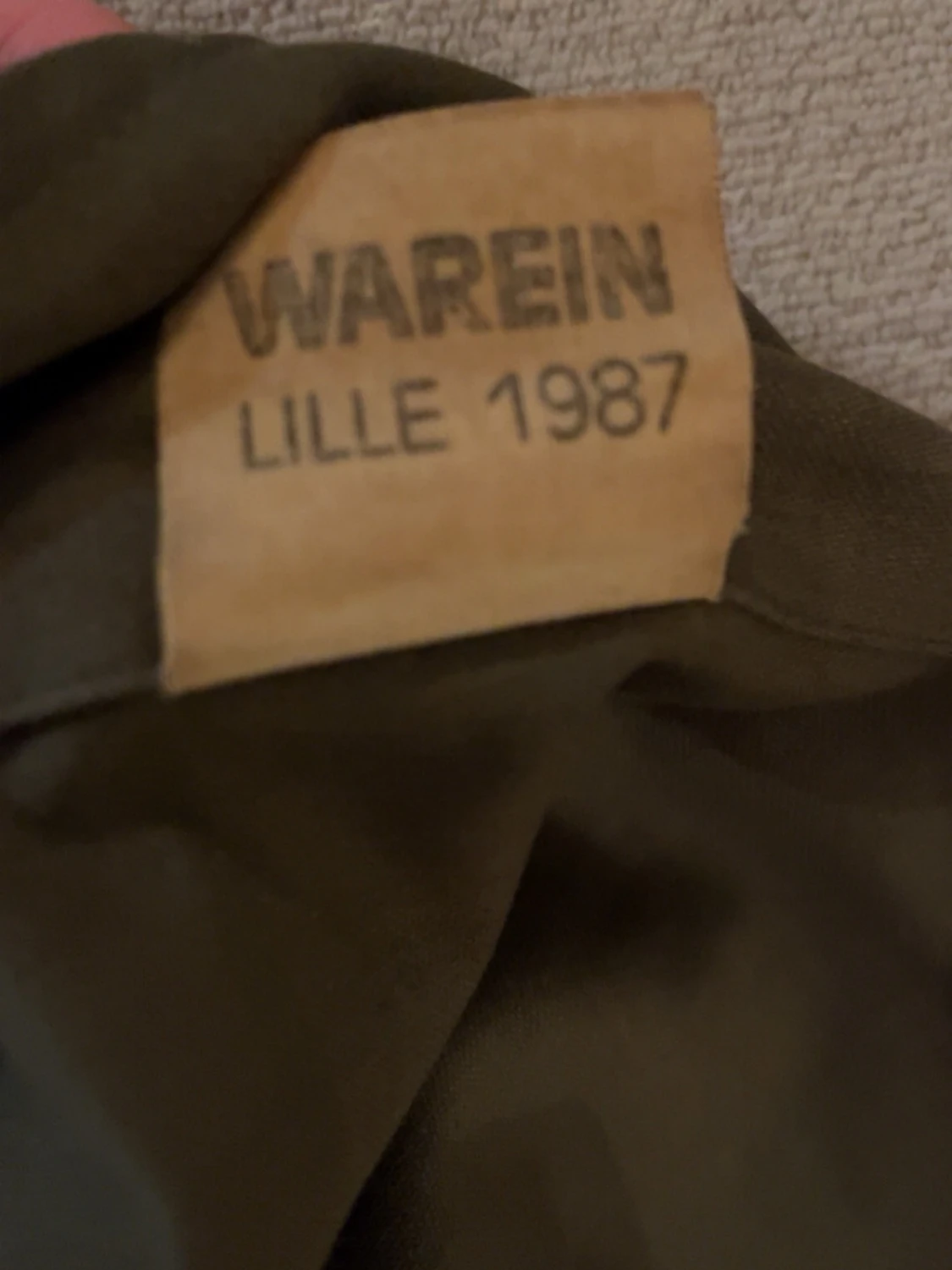 Olivgrön fieldjacket från WAREIN - 2