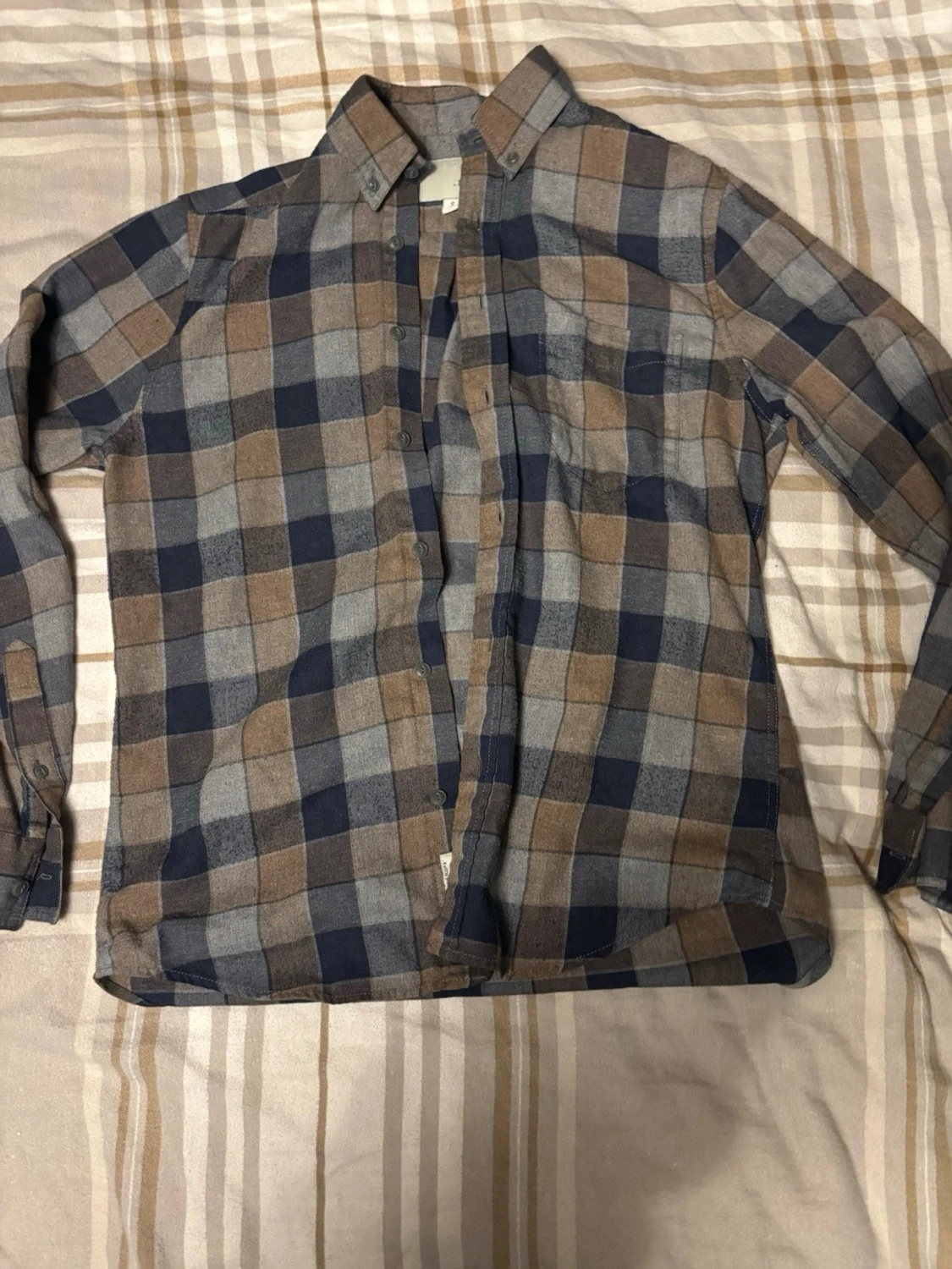 Rutig skjorta från Ruffle & Bow