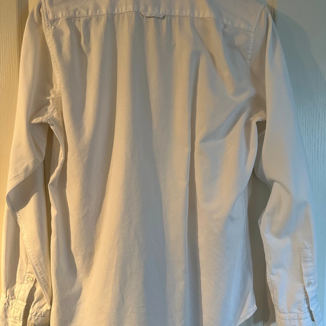 Vit långärmad skjorta från GANT - 3