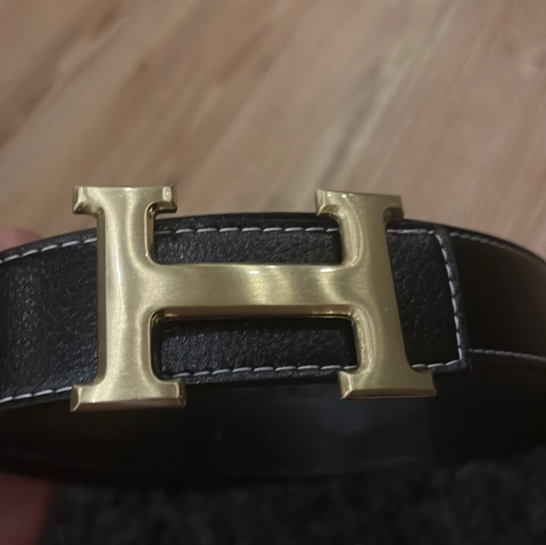 Svart bälte 105cm - 2