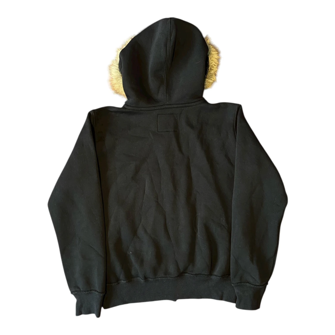 Hollister fur hoodie - 1