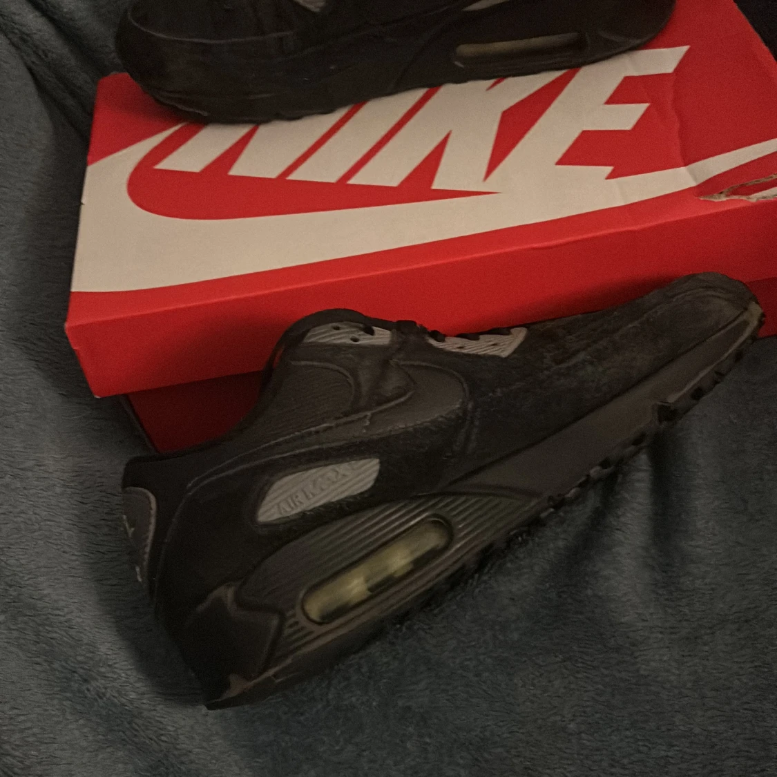 Nike Air Max 90 svart/svarta sneakers  - 2