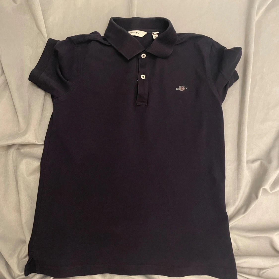 Svart pikétröja från GANT - 3