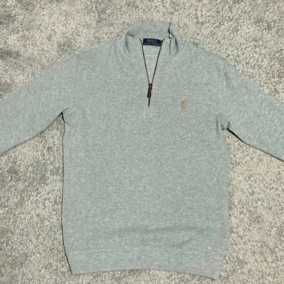 Grå Polo Ralph Lauren Half Zip 