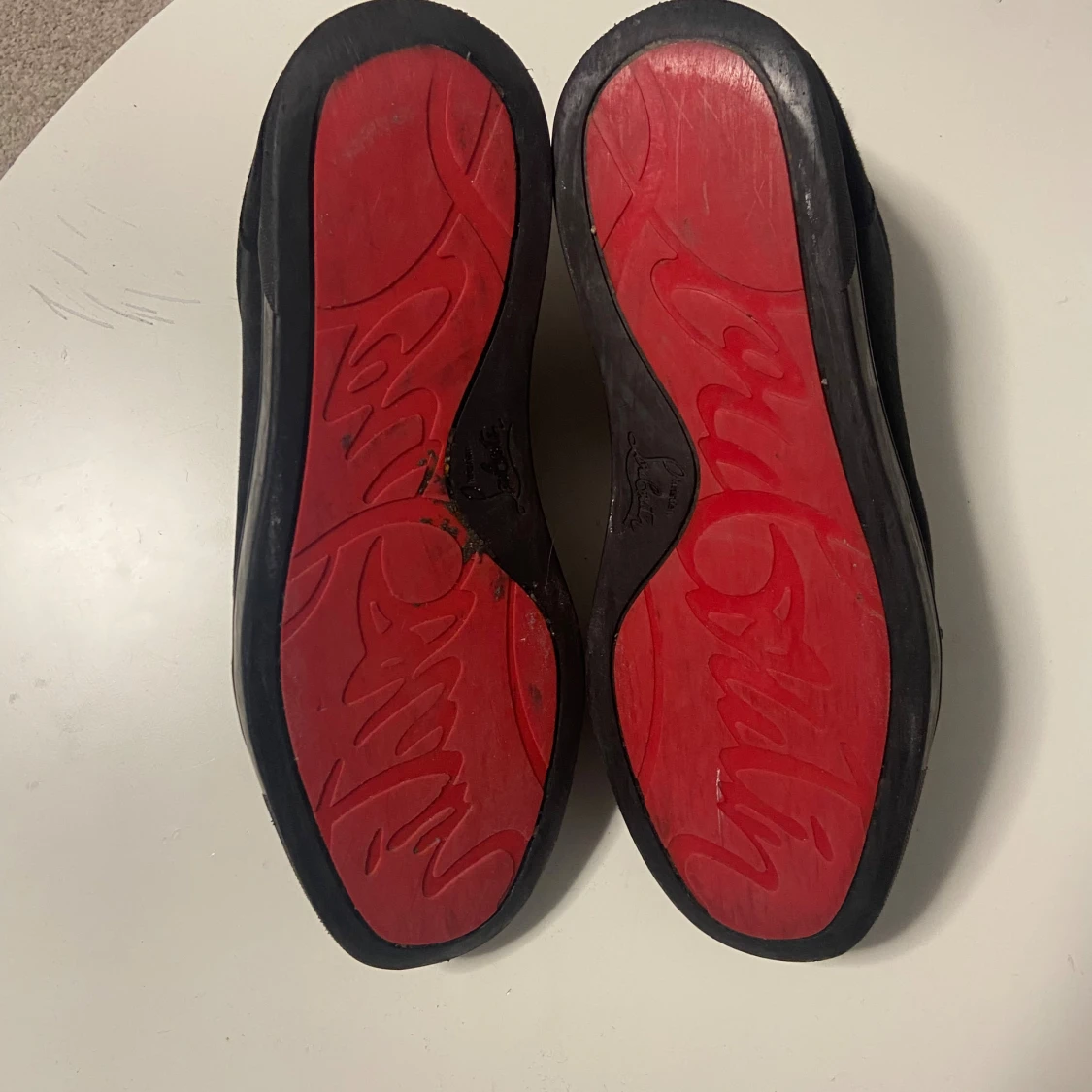 Svarta sneakers från Louboutin - 3