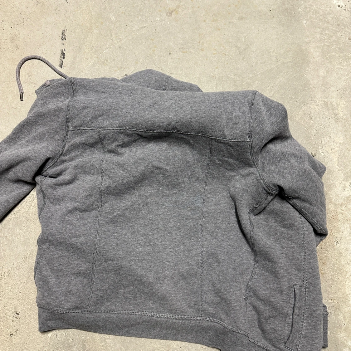 Abercrombie hoodie med fodring och knappar - 2