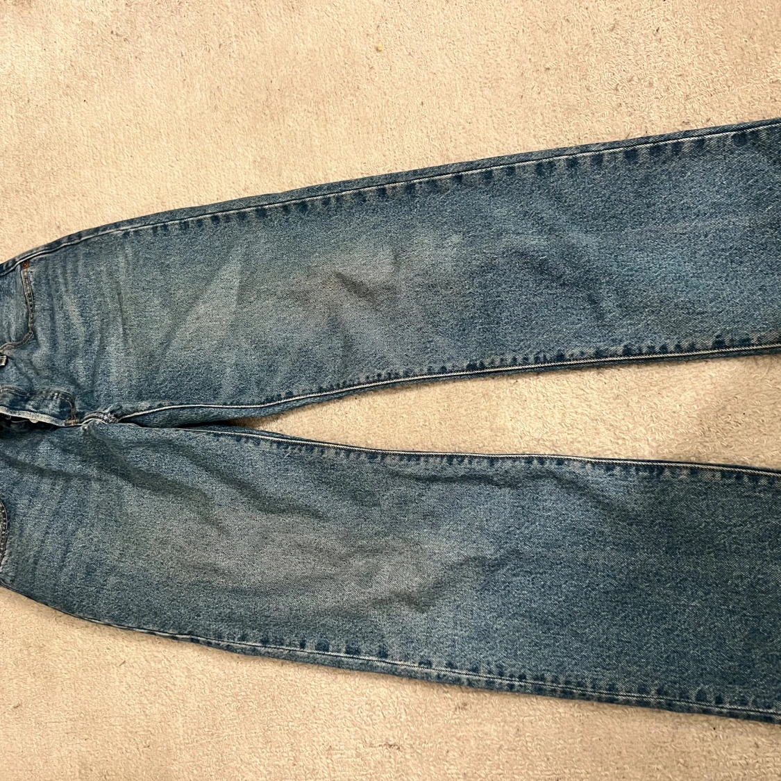 Levi's 501 blå jeans straight fit - 1