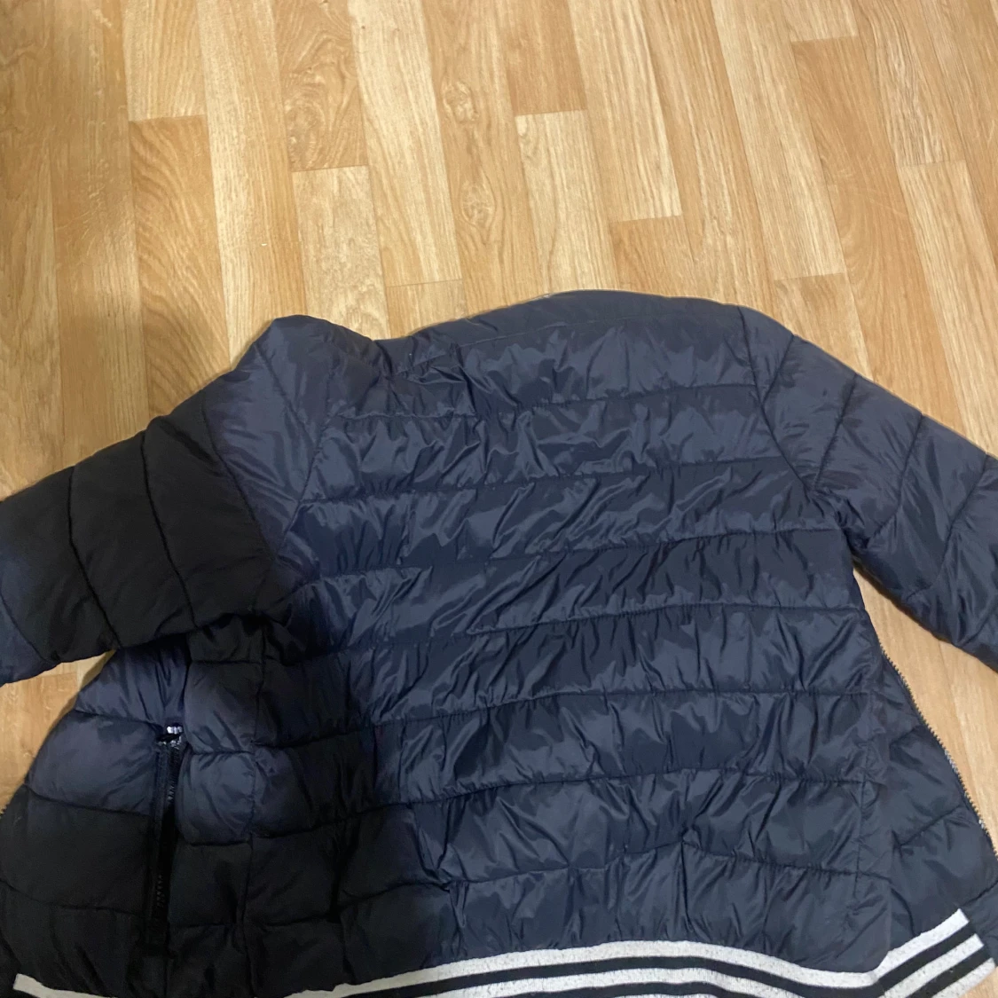 Svart quiltad bomberjacka Members Only - 2