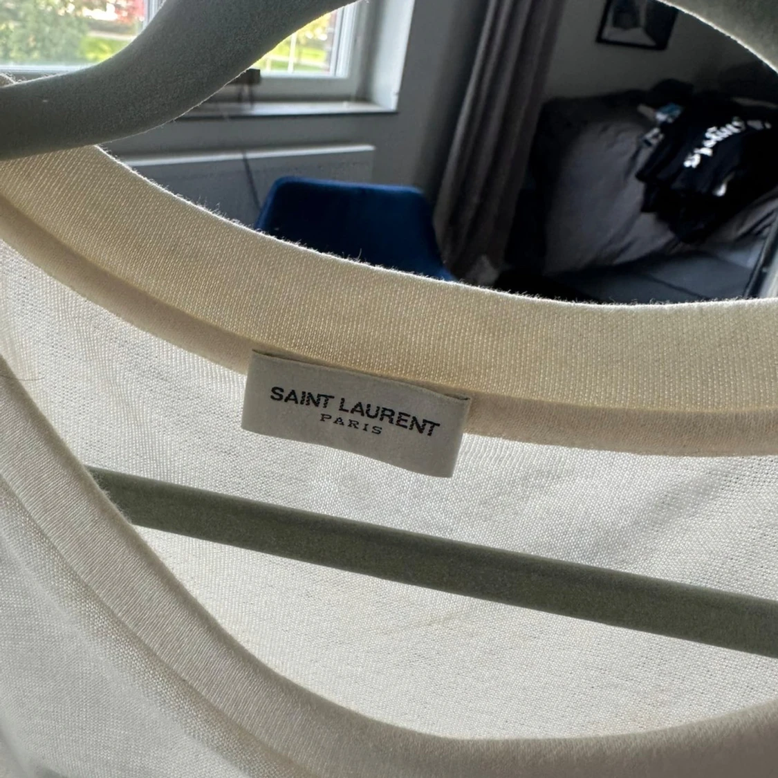 Saint Laurent vit t-shirt 1971 print - 1