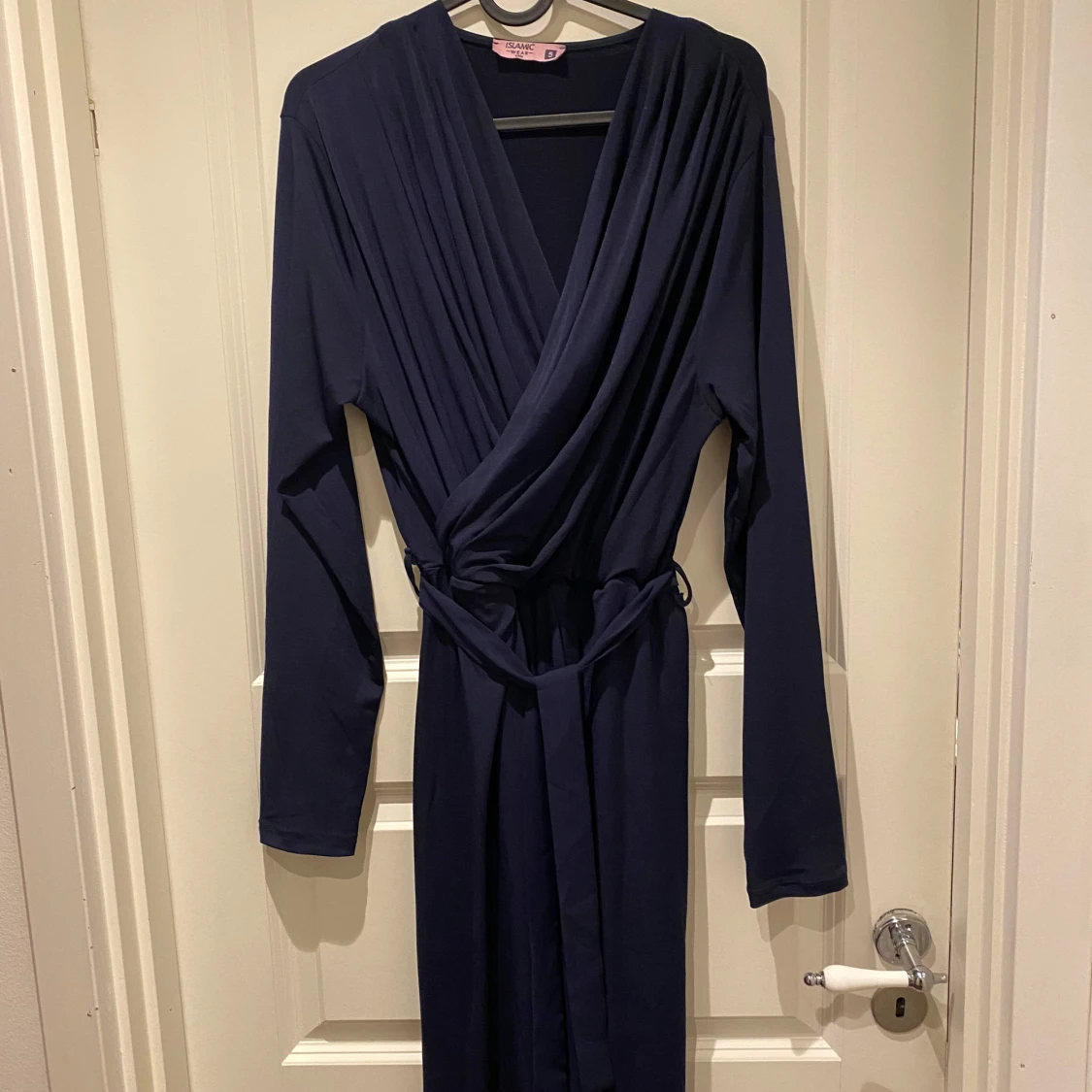 Marinblå omlottklänning Islamic Wear - 1