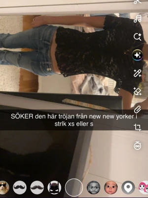 Söker den här tröjan  från New Yorker - Söker den här tröjan från new yorker helst i strlk xs eller här eftersom att jag inte hittade den på nätet och det stog inget atrikelnummer i min kompis tröja🥰❤️