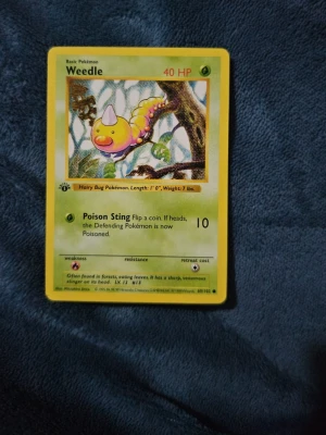 Weedle #69 1st edition! - 1st edition!