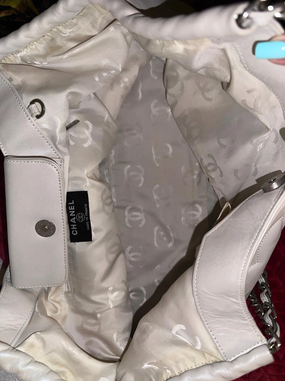 White pearl bag  - 3