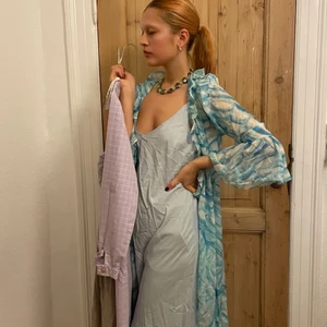 Helmstedt Wrap Dress - Beautiful silk chiffon wrap dress  from Helmstedt. Used once. Has a blue underdress🧊