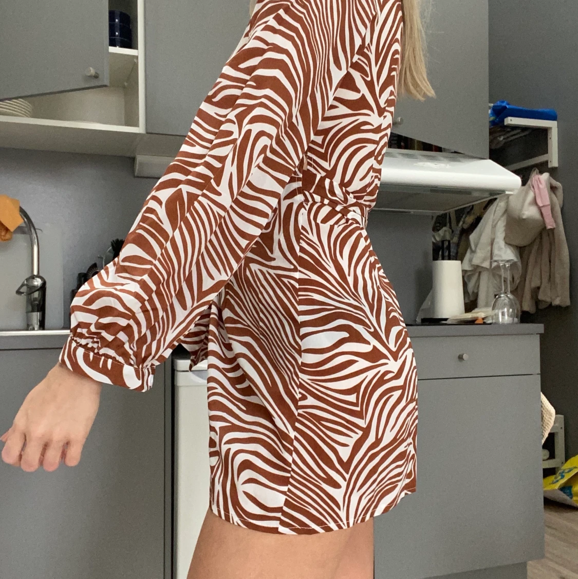 Zebra klänning  - 91