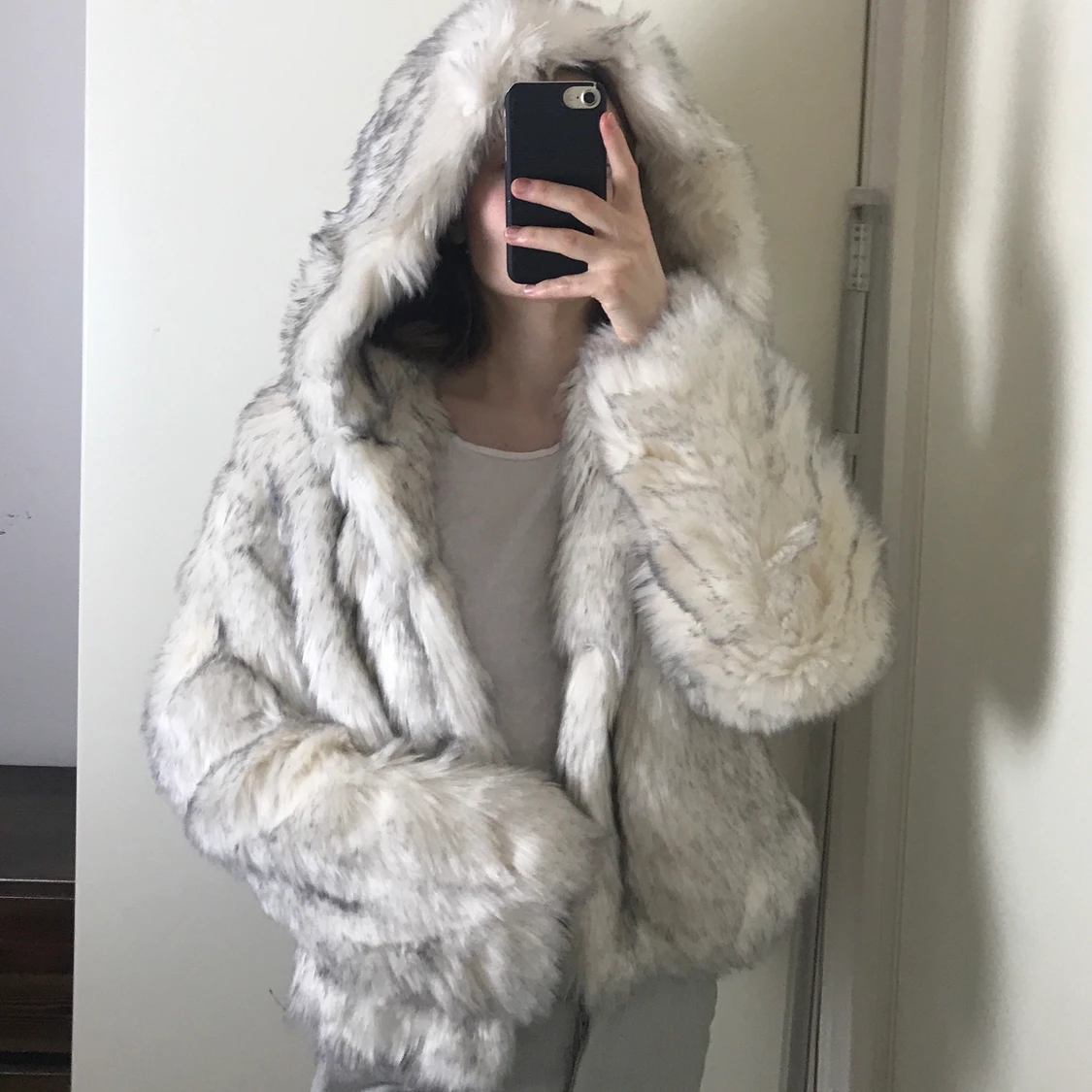 Fuskpäls-jacka från ASOS - 90