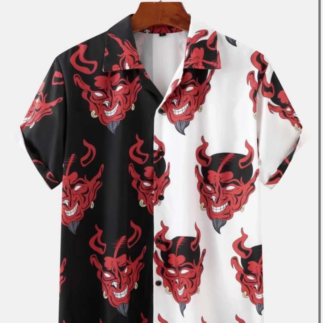 alternative shirt with devils M