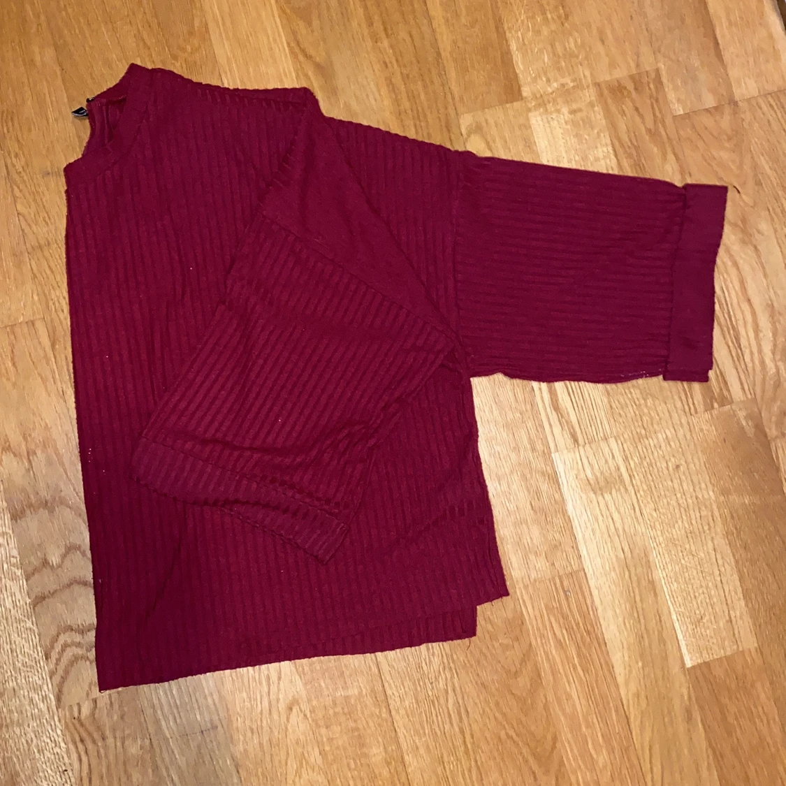 Forever 21 burgundy loose blouse  - 90