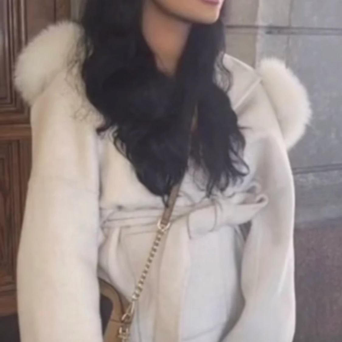 Kappa med päls - 90