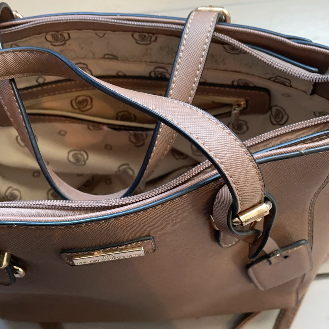 Brun handväska - 91