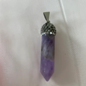 Ametist hänge - Säljer detta fina ametist berlock till halsband.