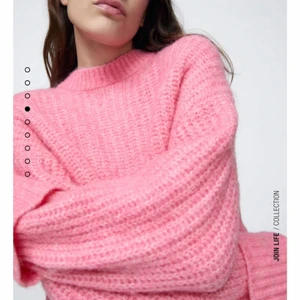 Rosa stickad tröja - Säljer nu denna fiiiina rosa stickad tröja som bara är anvönd en gång! Säljer för 240kr ol inte fler blir intresserade💕💕