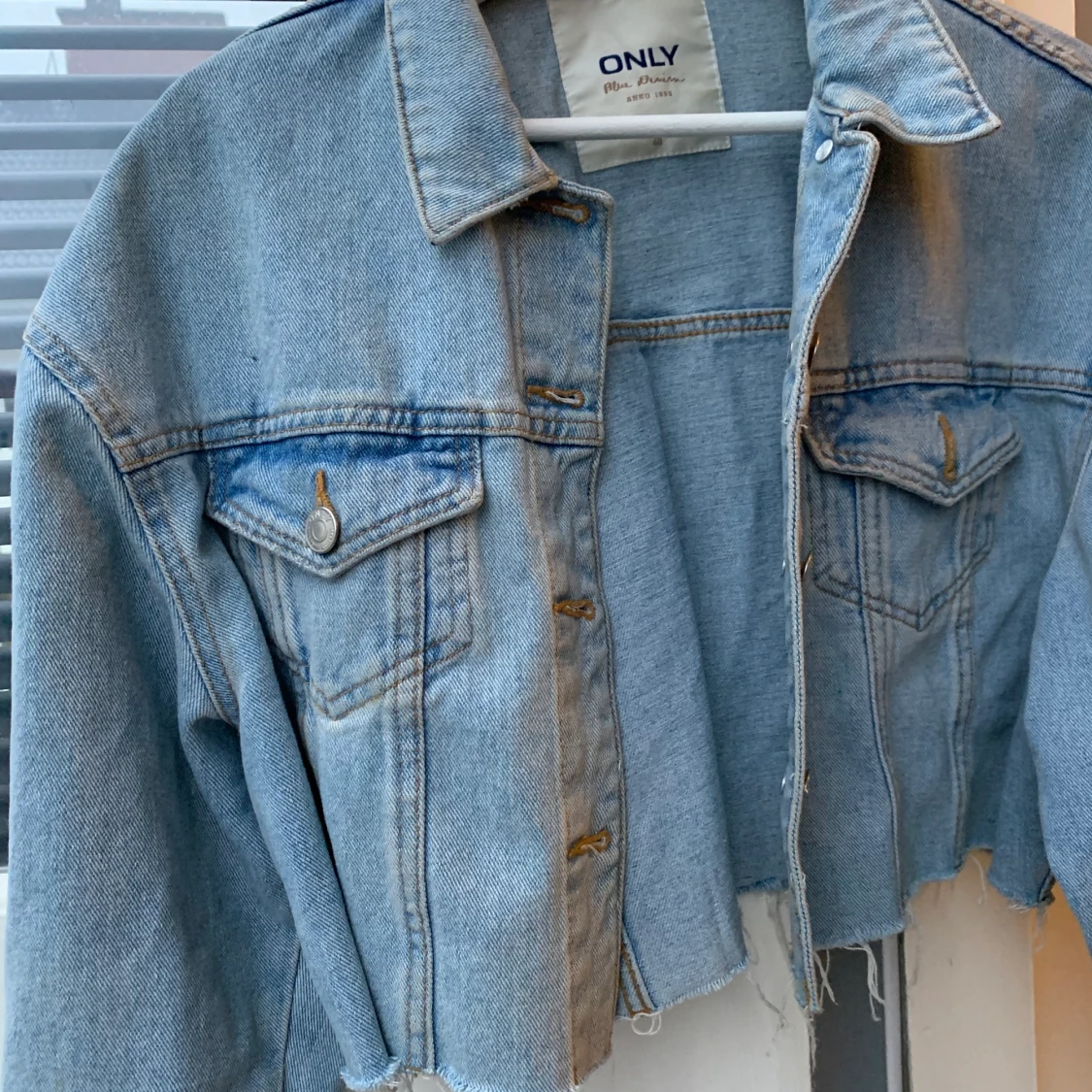 Jeans tröja/jacka - 90