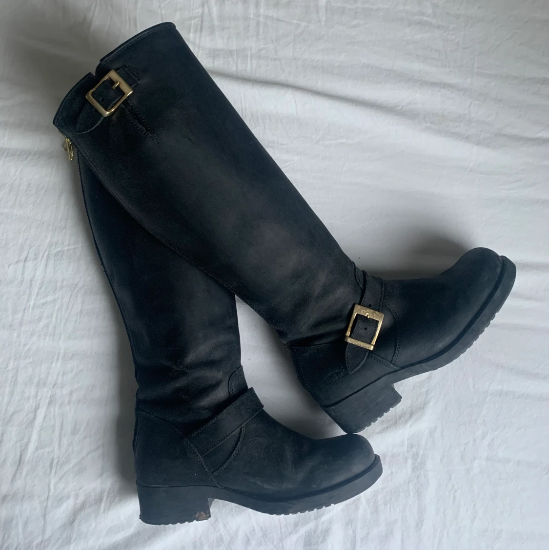 Svarta johnny bulls stövlar