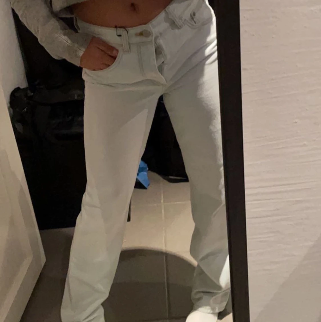 Jeans med sömmar - 90