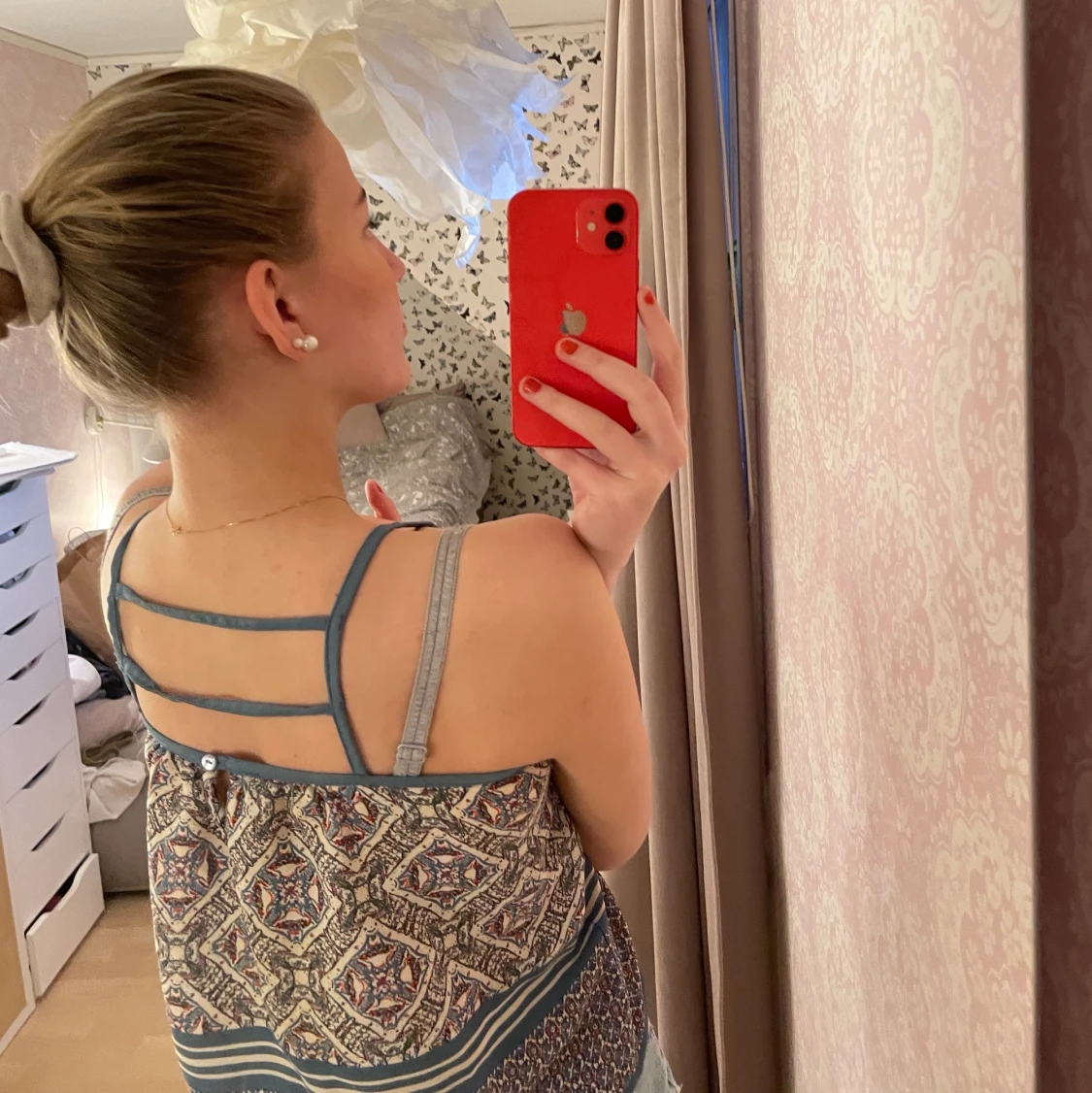 Mönstrat linne - 90