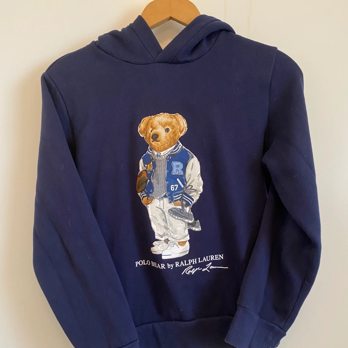 Blå Teddy Polo ralph lauren hoodie XS - 90
