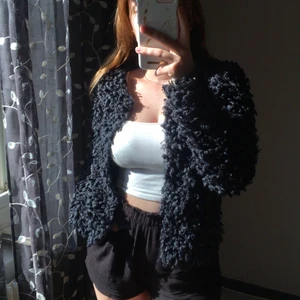 Jacka från Kappahl  - Superfin jacka i storlek S! Använd några gånger🌟 Någon sorts av lammimitation 🐑🤍