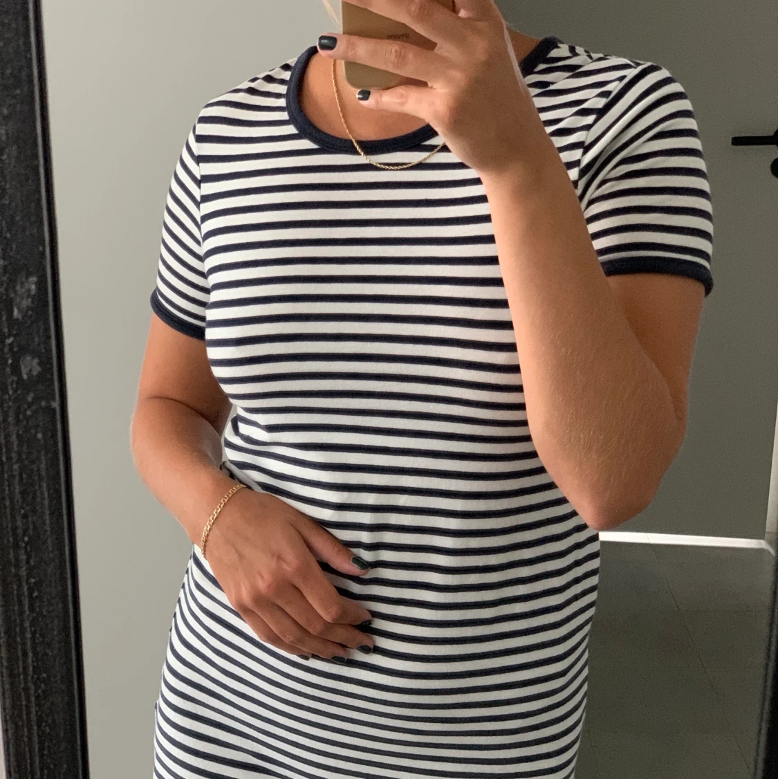 Randig klänning - 91