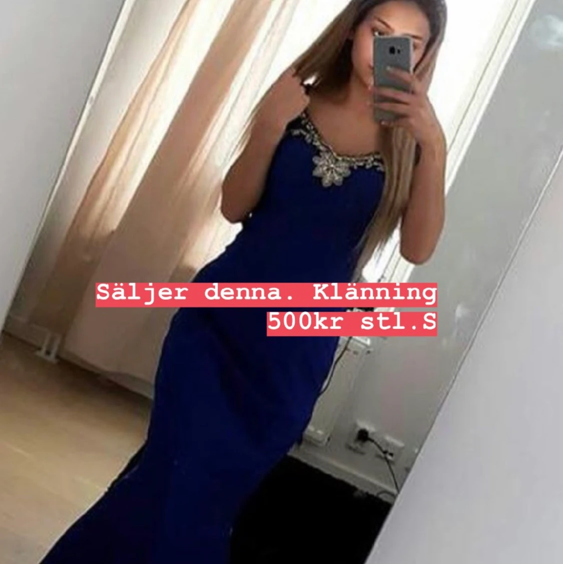 Klänning Stl. 36/34