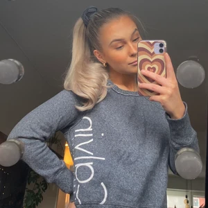 Swetshirt från calvin klein - Grå sweatshirt från Calvin Klein. I mycket fint skick!