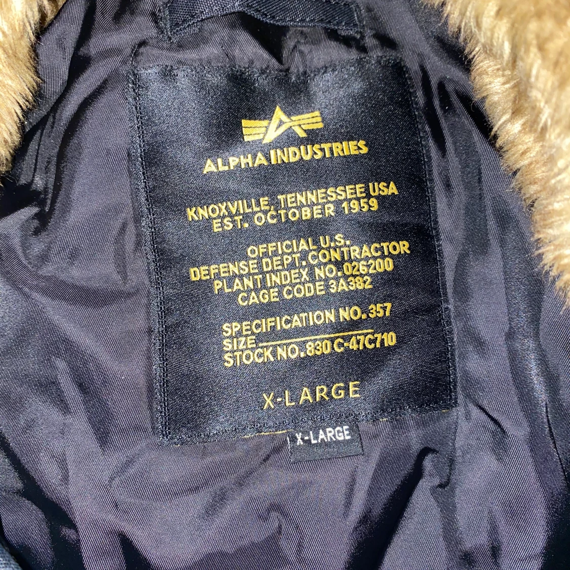 Alpha Industries vinterjacka  - 91