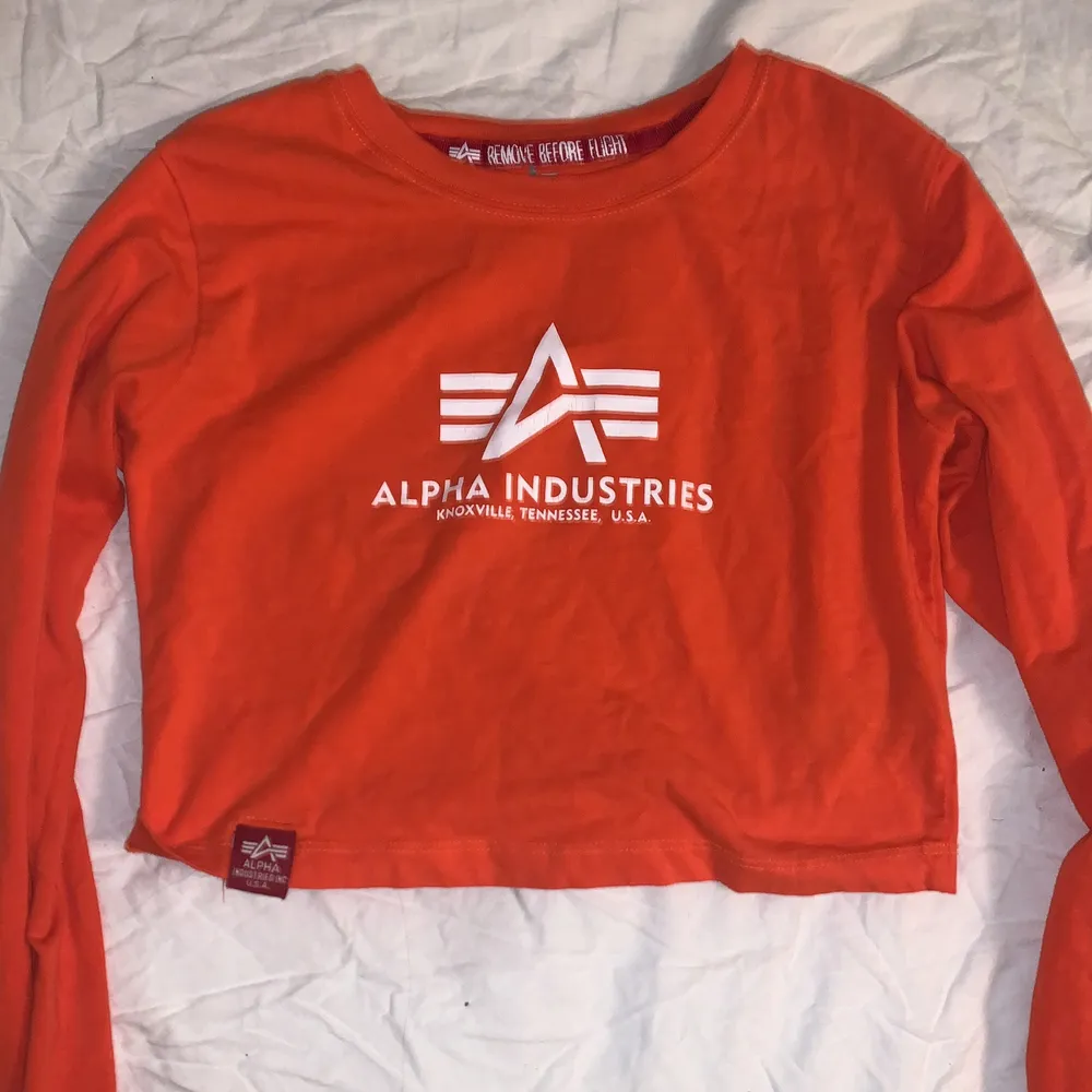Båda storlek Xs, alpha tröjan är lite mer som en Mag tröja båda bara använda några gånger   Alpha tröjan 150. Tröjor & Koftor.