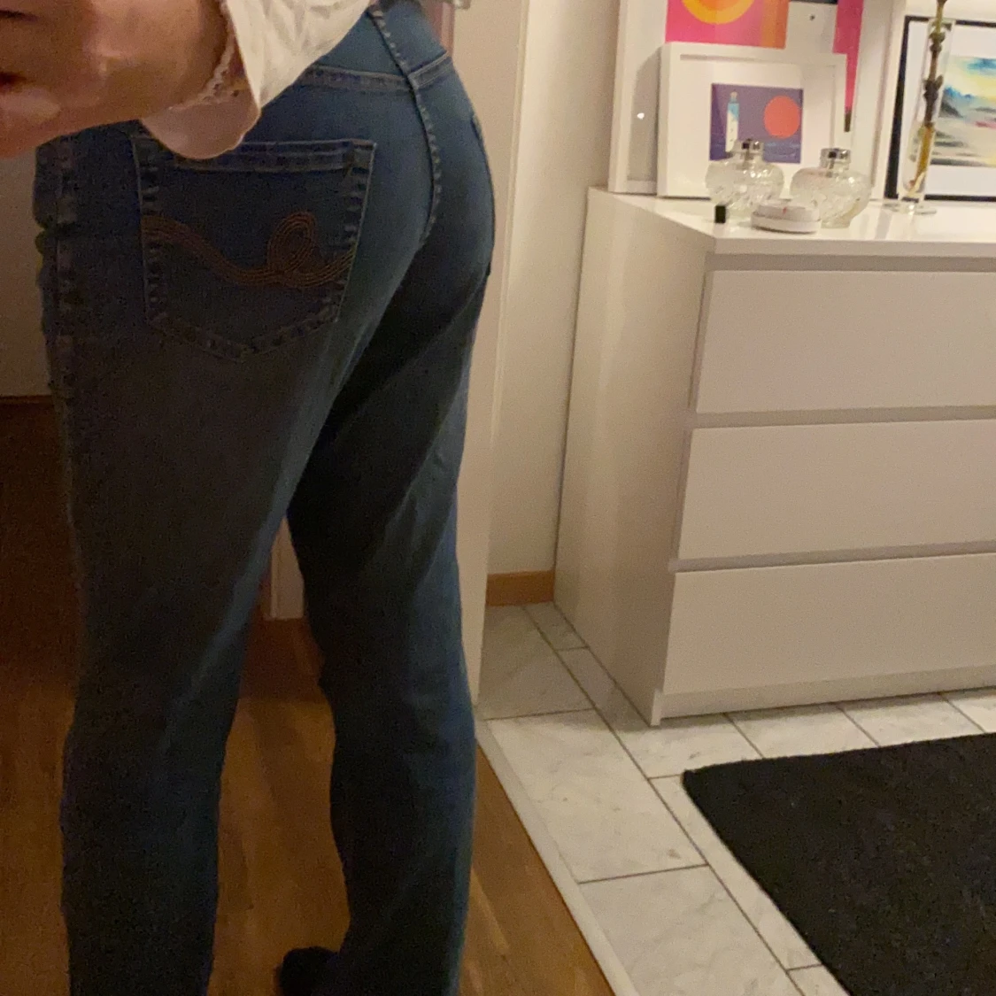 Lågmidjade jeans  - 90