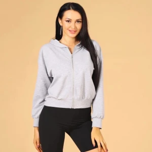 Grå zipper - Enkel grå zipper från Shein som går att styla hur som, true to Size och passar även S
