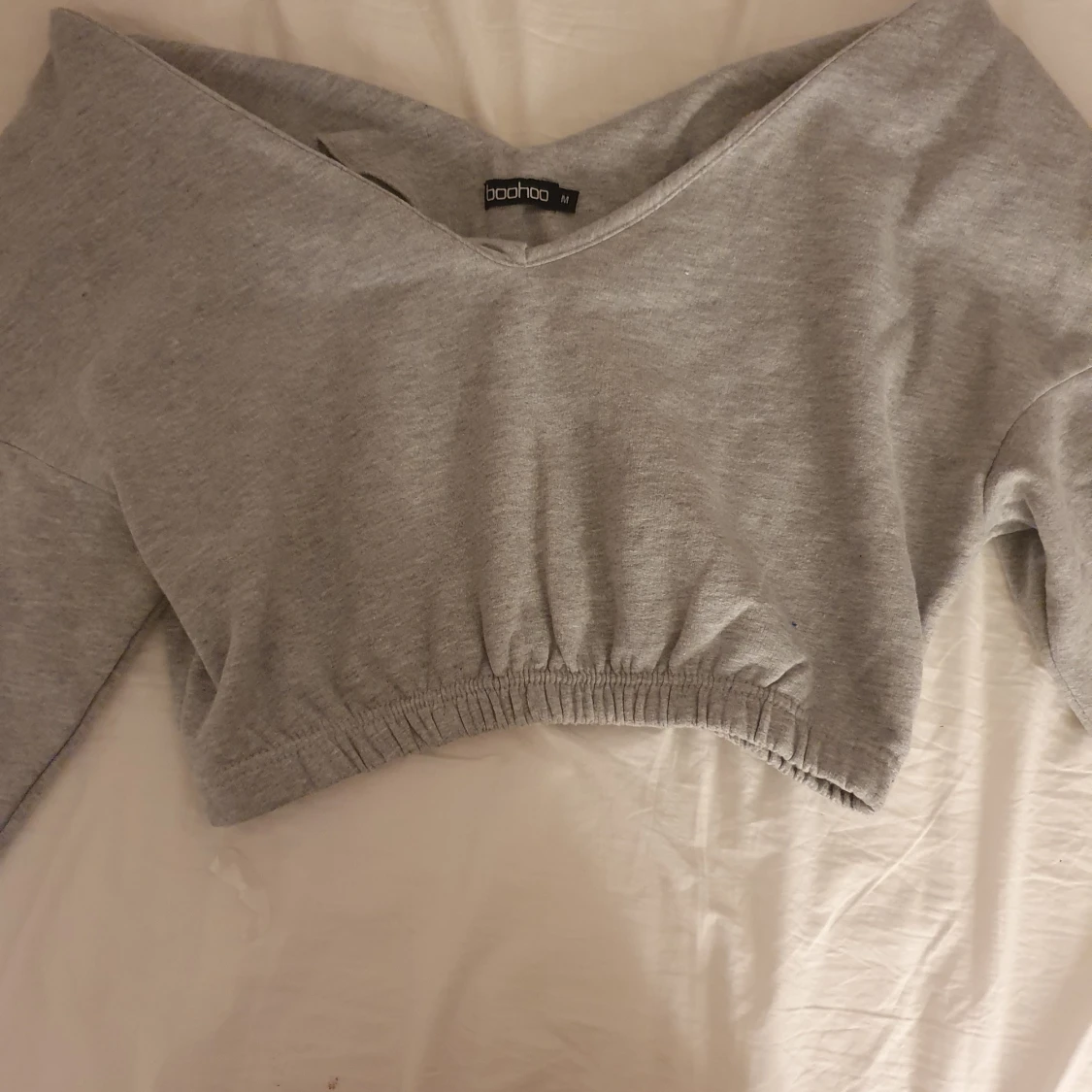 Cropad tjocktröja  - 90