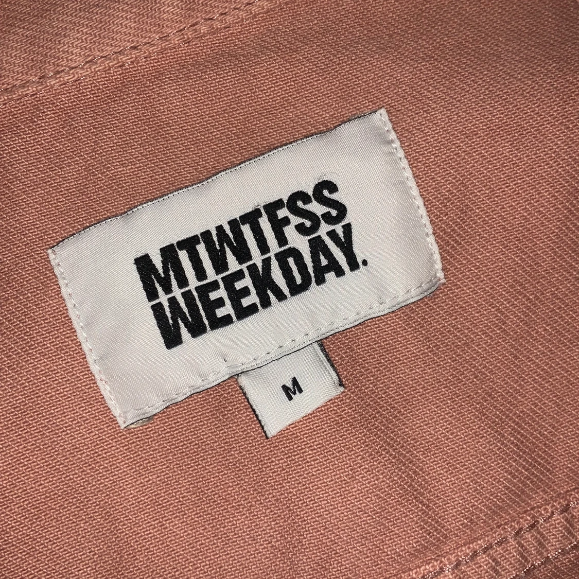 Weekday Denim Jacket Rosa - 90