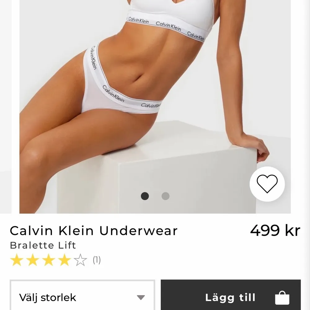 Calvin Klein bh i storlek xs (brallete lift) Helt ny. Ny pris 499. Övrigt.
