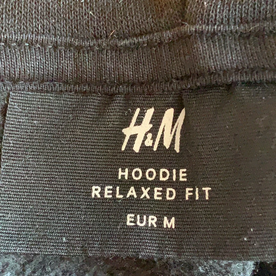 H&M relaxed fit hoodie stl M (kvinna)  - 90