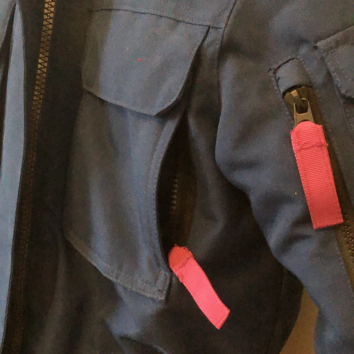 Marinblå vinterjacka - 91