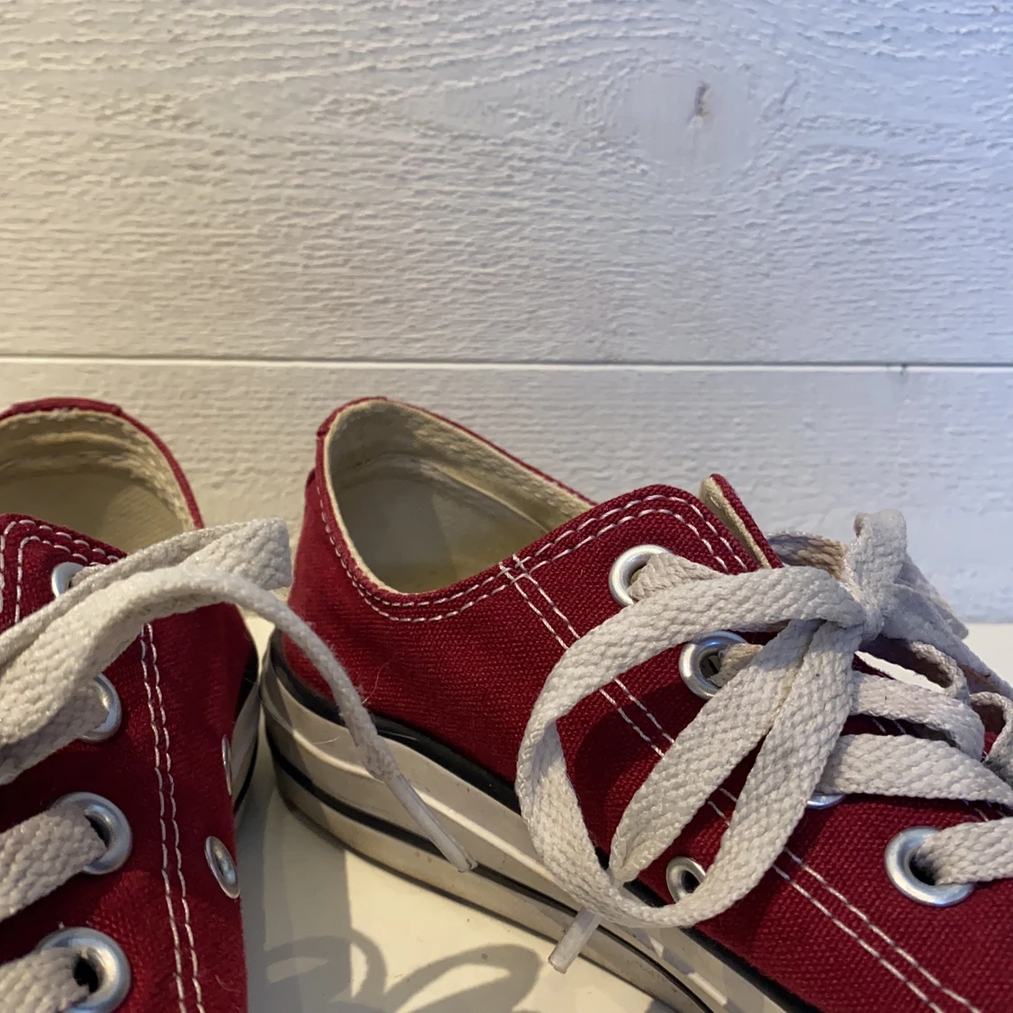 Vinröda converse st 37 - 91