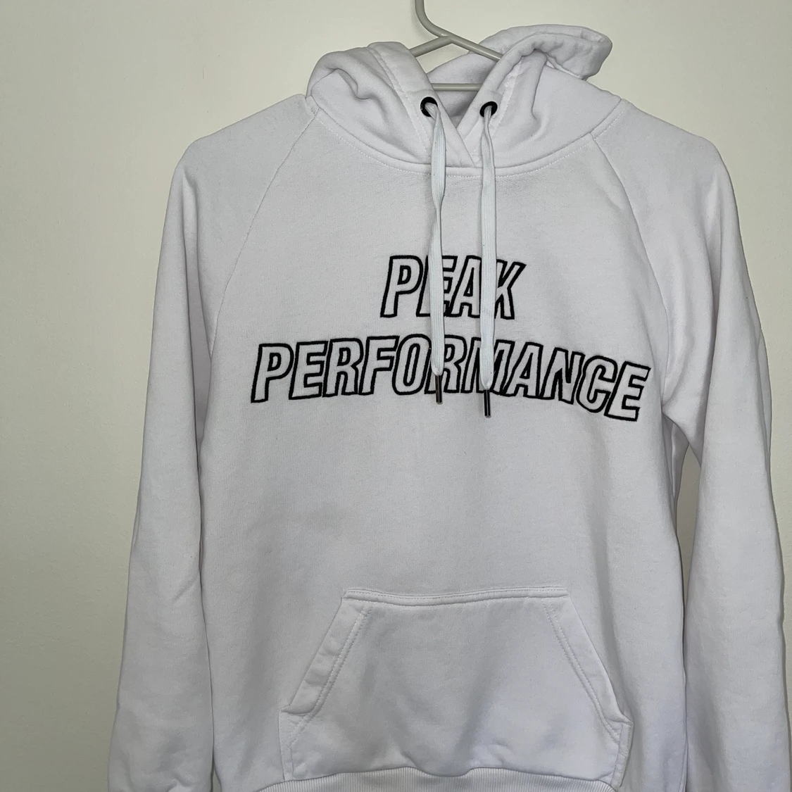 Peak performance hoodie!