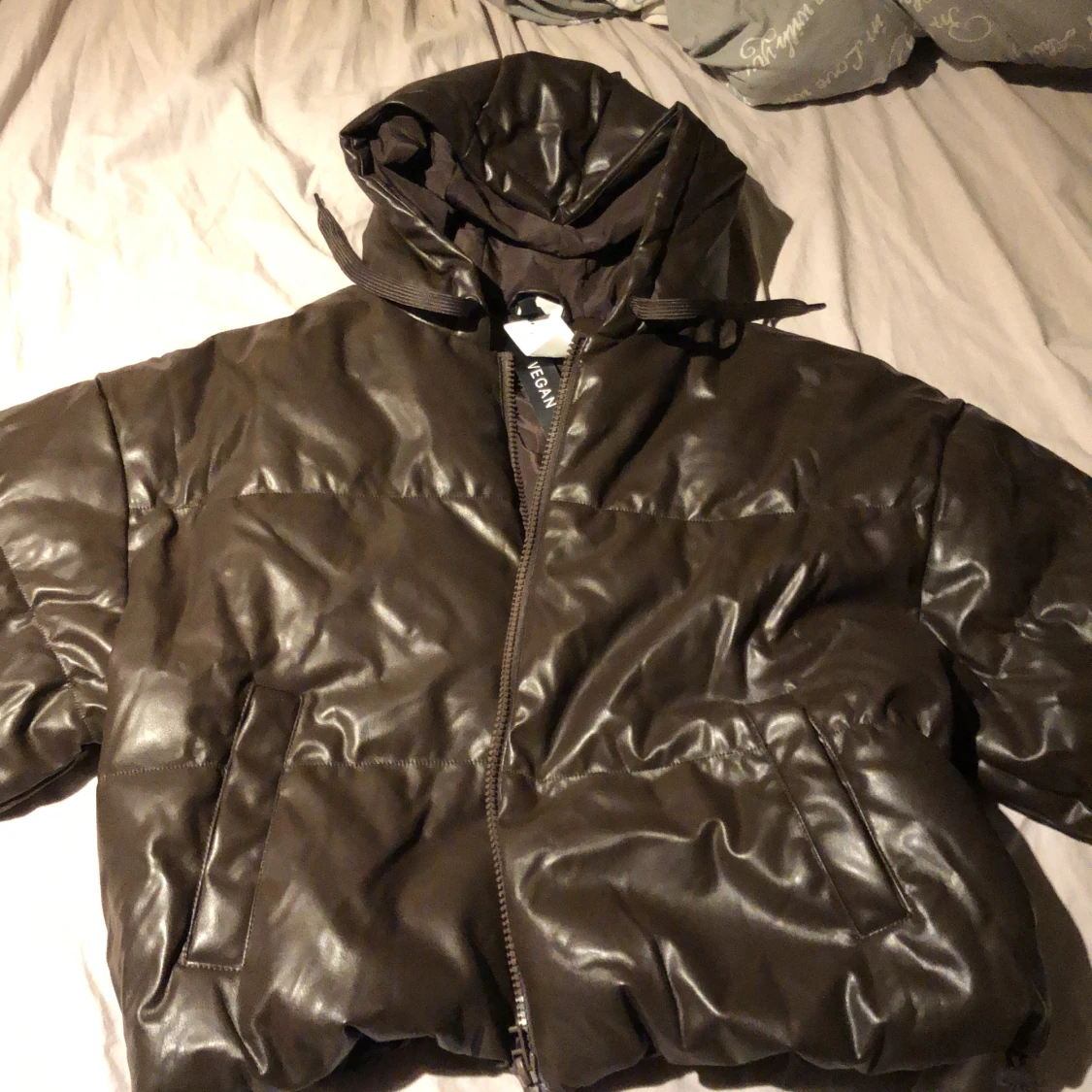 Brun jacka, storlek M - 90